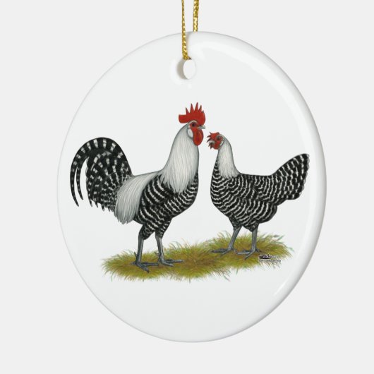 Brakel Chickens Keramik Ornament (Links)