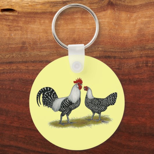 Brakel Chickens Schlüsselanhänger (Vorderseite)