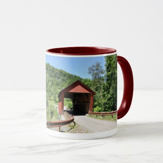 Braley Covered Bridge - Tasse (VorderseiteRechts)