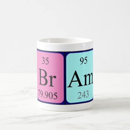 Bram Periodenname Tasse (Mittel)