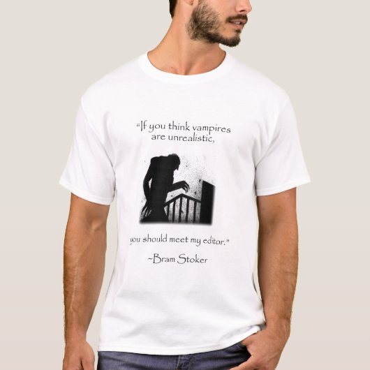 Bram Stoker - Dracula - Moderne Fehlzitate T-Shirt (Vorderseite)
