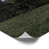 Bramall Hall Cheshire Postcard Poster (Ecke)