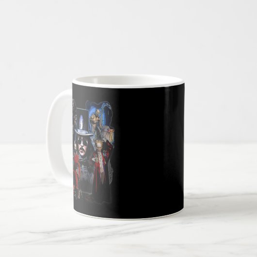 Brambären Draculas Kaffeetasse (Vorderseite Links)