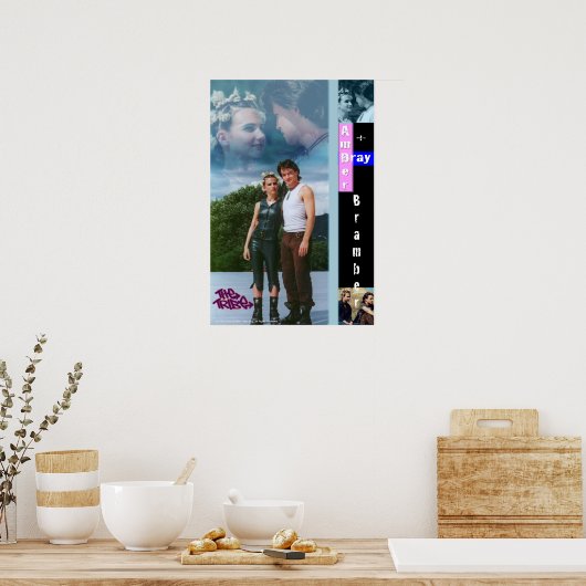 Bramber Poster - Amber und Bray (Küche)