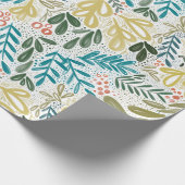 Bramble | Botanisch Geschenkpapier (Ecke)