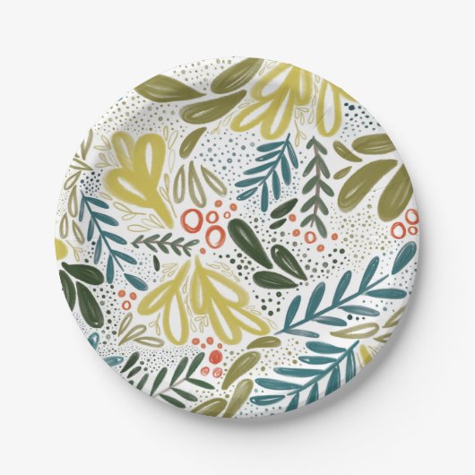 Bramble | Botanische Feste Teller (Vorderseite)