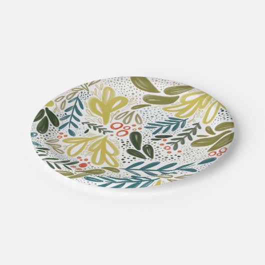 Bramble | Botanische Feste Teller (Schrägansicht)