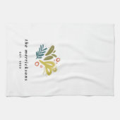 Bramble | Botanische Festung Geschirrtuch (Horizontal)