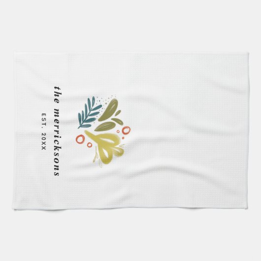 Bramble | Botanische Festung Geschirrtuch (Horizontal)