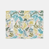 Bramble | Botanischer Individuelle Name Fleecedecke (Vorderseite (Horizontal))