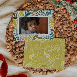 Bramble | Botanisches Foto Feiertagskarte