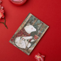 Bramble der Bär | Woodland Whimsy Weihnachtskarte
