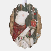 Bramble the Bear | Woodland Whimsy Ornament Karte (Links)