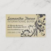 Brambleberry-Visitenkarten Visitenkarte (Rückseite)