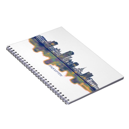 Brampton Skyline Notizblock (Rechte Seite)