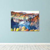 Bran Castle Leinwanddruck (Insitu (Holzboden))