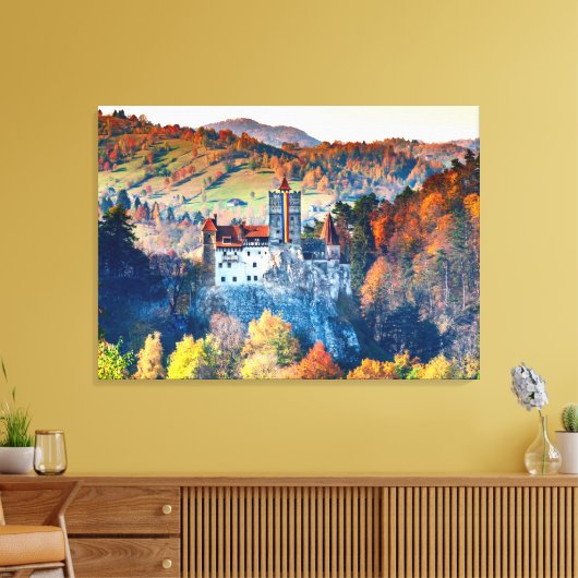 Bran Castle Leinwanddruck (Insitu (Wohnzimmer))