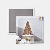 Bran Castle Magnet (Vorderseite/Rückseite)