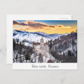 Bran Castle Postkarte (Vorne/Hinten)