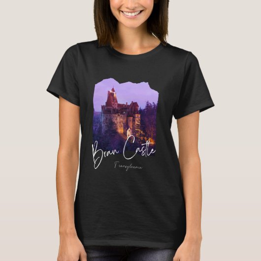 Bran Castle Romania Bran Castle T-Shirt (Vorderseite)