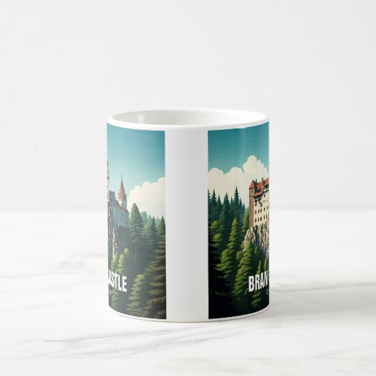 Bran Castle Rumänien Kaffeetasse (Mittel)