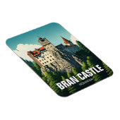 Bran Castle Rumänien Magnet (Rechte Seite)