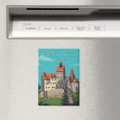 Bran Castle Rumänien Moderne Magnet (In Situ (Geschirrspüler))