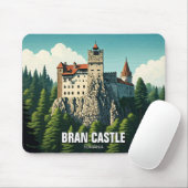 Bran Castle Rumänien Mousepad (Mit Mouse)