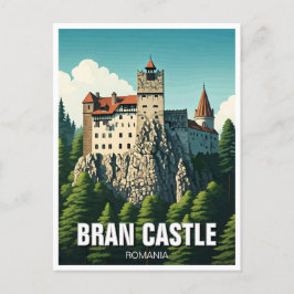 Bran Castle Rumänien Postkarte