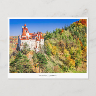 Bran Castle, Siebenbürgen, Rumänien Feiertagspostkarte