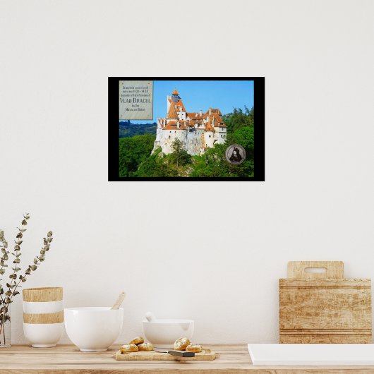 Bran Castle, Transylvannia Poster (Küche)