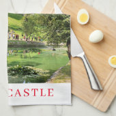 Bran Castle View Teetuch Geschirrtuch (Viertel Falte)