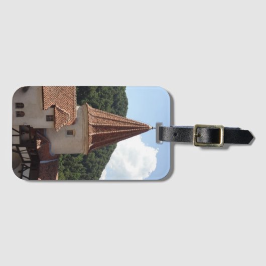 Bran Dracula Burg Gepäckstück Gepäckanhänger (Vorderseite (Horizontal))