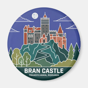 Bran-Schloss Rumänien Magnet