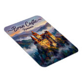 Bran-Schloss Rumänien Magnet (Rechte Seite)