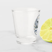 Bran-Schloss Rumänien Schnapsglas (Links)