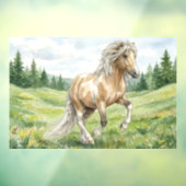Brana Pinto Palomino Icelandic Watercolor Fensteraufkleber (Blatt 3)