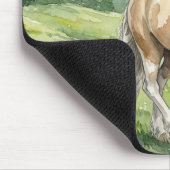 Brana Pinto Palomino Icelandic Watercolor Mousepad (Ecke)