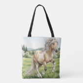 Brana Pinto Palomino Icelandic Watercolor Tasche (Rückseite)