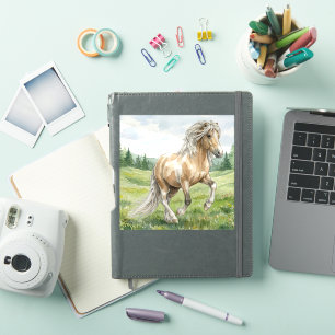 Brana Pinto Palomino Isländische Aquarellmalerei Aufkleber