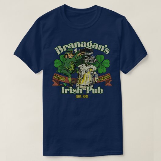Branagans Irish Pub 2004 T-Shirt (Design vorne)