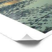 Brancaster Beach Reflections at Sunset, Norfolk Fotodruck (Ecke)