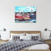 Brancaster Staithe Leinwanddruck (Insitu (Schlafzimmer))