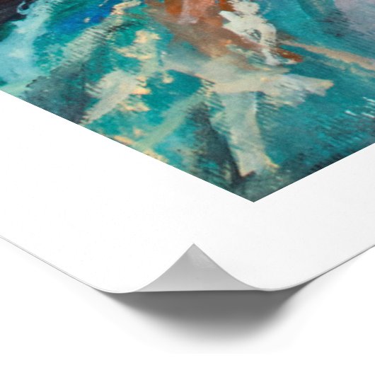 Brancaster Staithe Poster (Ecke)