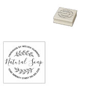 Branch Blätter Wreath Natural Soap Gummistempel (Stempel)