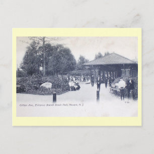 Branch Brook Park, Newark, New Jersey Vintag Postkarte