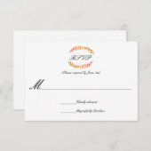 Branch Fall Wreath - 3x5 UAWG RSVP Karte (Vorne/Hinten)