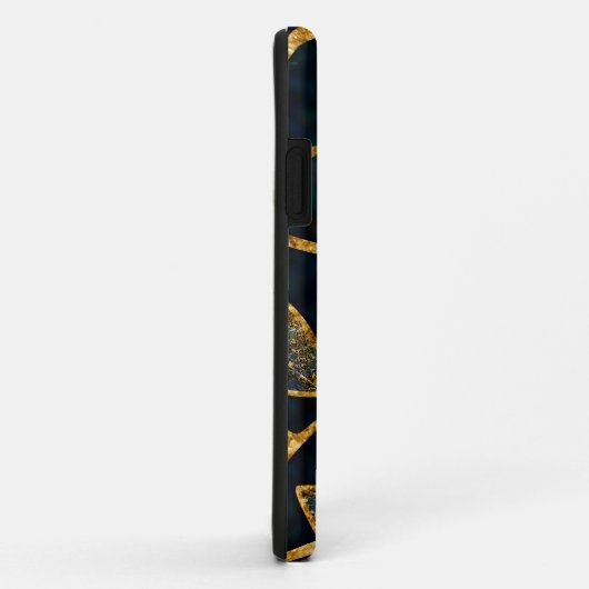 Branch Goldene Bäume - Alleinstehende Muschel Case-Mate iPhone Hülle (Hinten/Rechts)