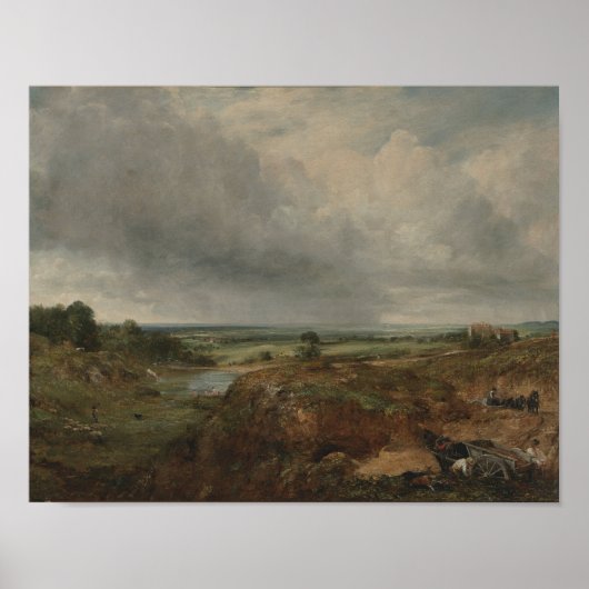Branch Hill Pond, Hampstead - Constable Poster (Vorne)