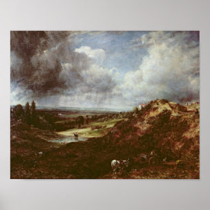 Branch Hill Pond, Hampstead Heath, 1828 Poster